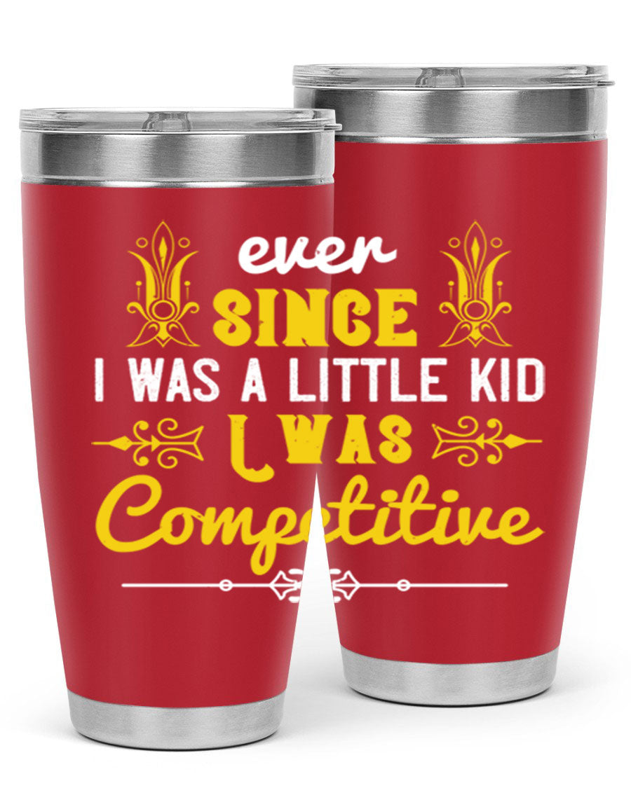 Stylish 20oz and 30oz stainless steel tumblers with competitive design, featuring double wall vacuum insulation and drink-thru lid.