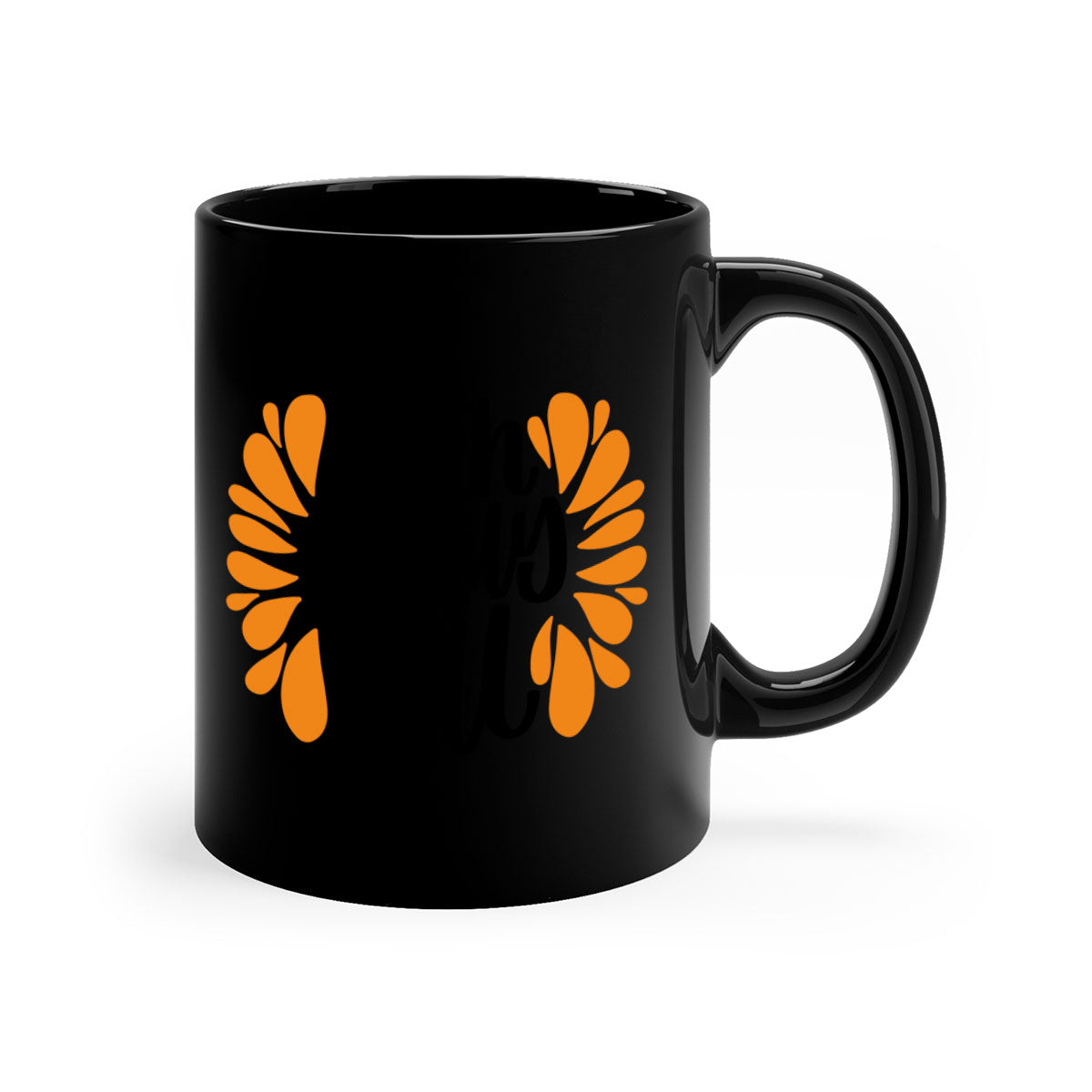 Faith Family Fall Mug featuring a two-tone design with a colored handle and interior, available in multiple colors and sizes.