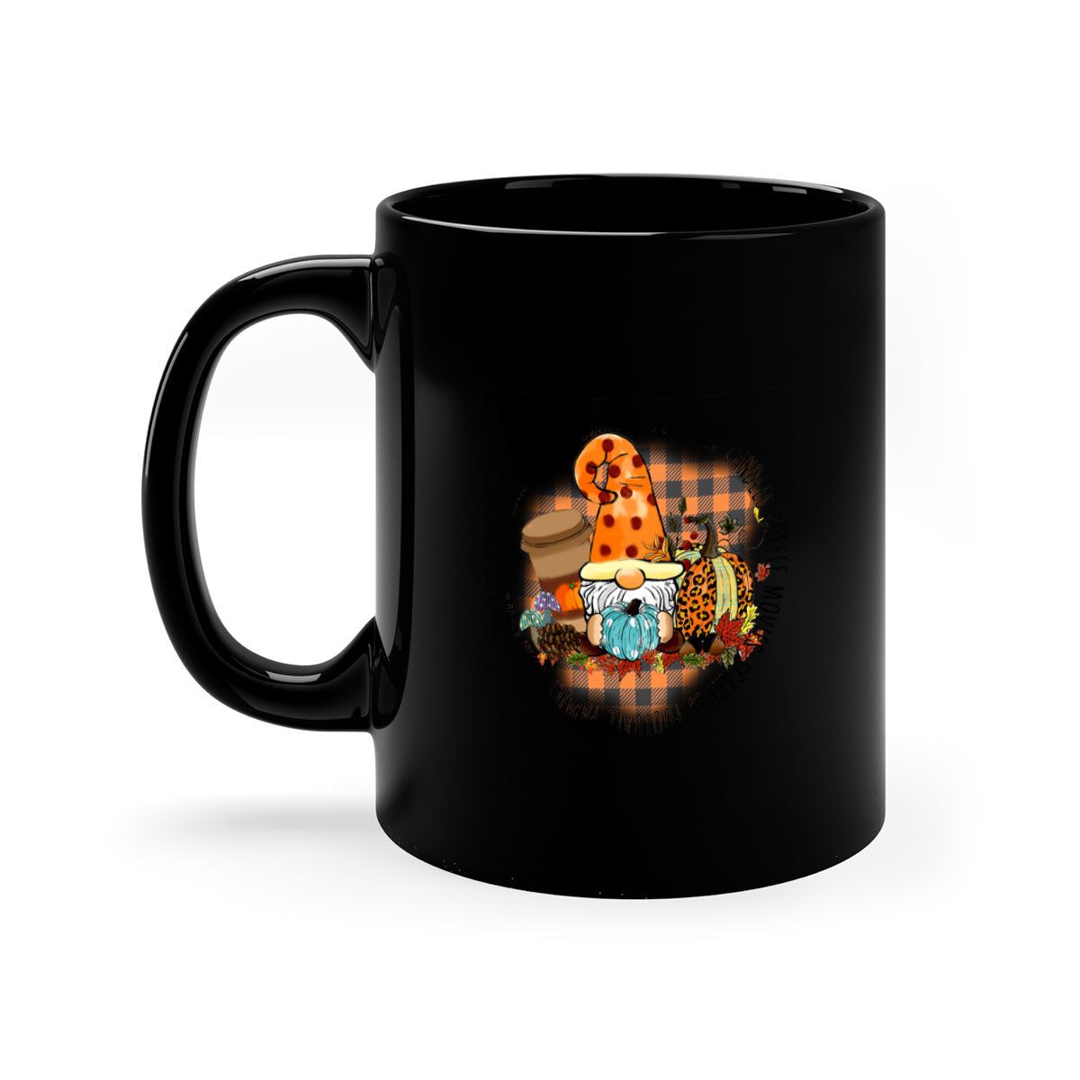 FallVibesGnome 165# Mug featuring a two-tone design with a colored handle and interior, available in multiple colors and sizes.