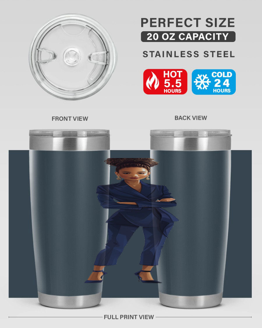 Fashion girl wearing an indigo cotton tank top, showcasing a stylish and comfortable look perfect for casual outings.