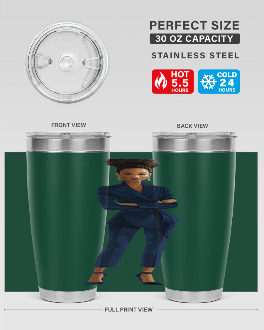 Fashion girl wearing an indigo cotton tank top, showcasing a stylish and comfortable look perfect for casual outings.