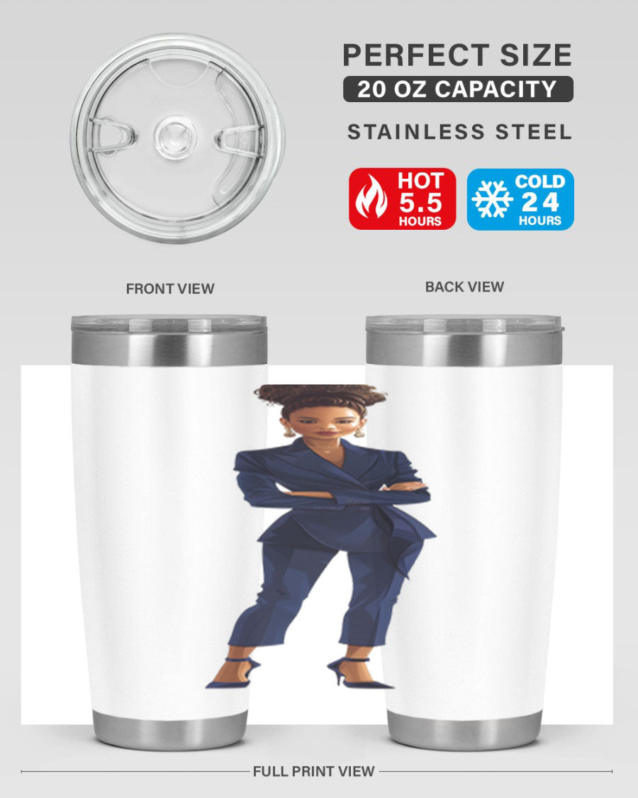 Fashion girl wearing an indigo cotton tank top, showcasing a stylish and comfortable look perfect for casual outings.