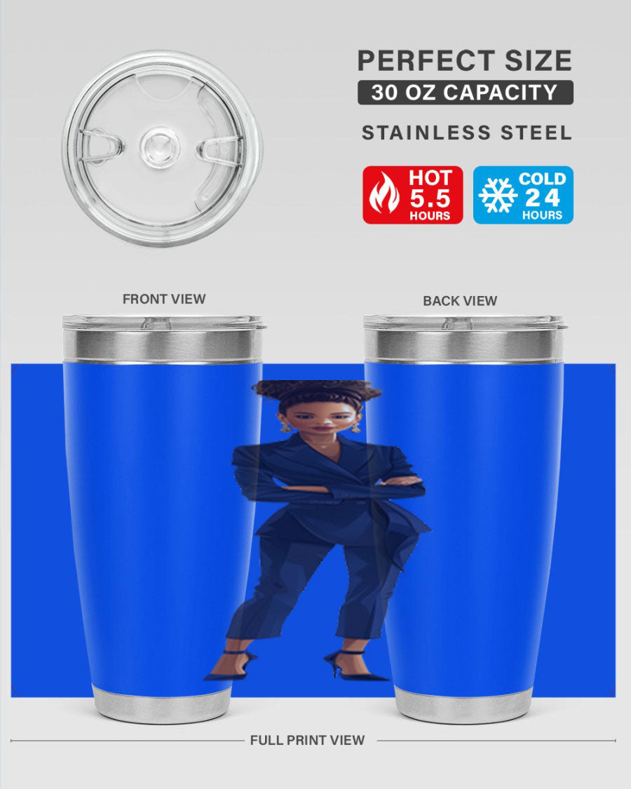 Fashion girl wearing an indigo cotton tank top, showcasing a stylish and comfortable look perfect for casual outings.