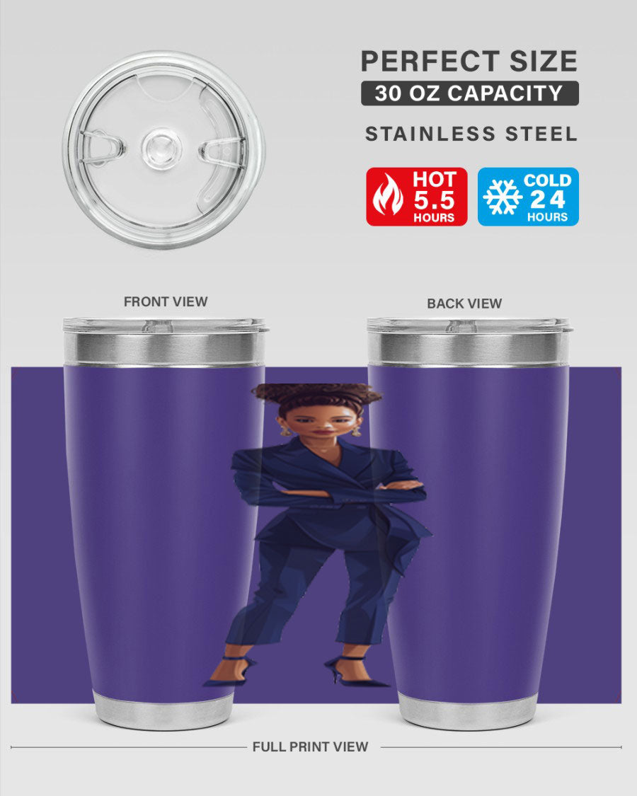 Fashion girl wearing an indigo cotton tank top, showcasing a stylish and comfortable look perfect for casual outings.