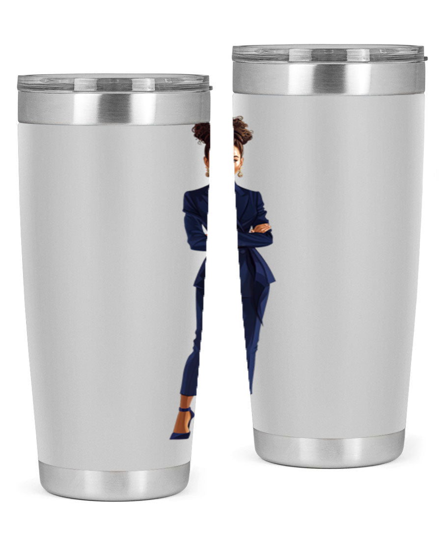 Fashion girl wearing an indigo cotton tank top, showcasing a stylish and comfortable look perfect for casual outings.