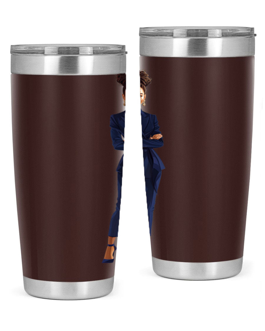 Fashion girl wearing an indigo cotton tank top, showcasing a stylish and comfortable look perfect for casual outings.