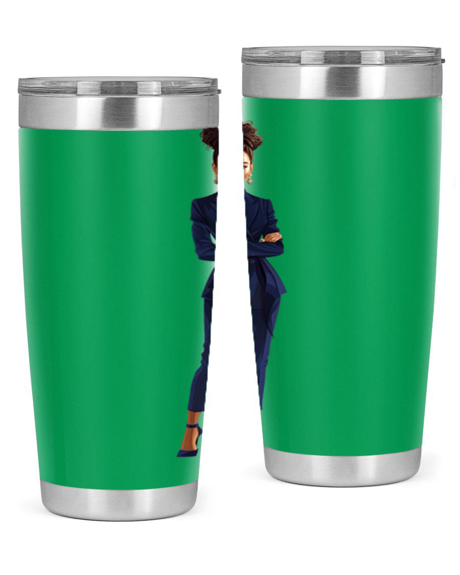 Fashion girl wearing an indigo cotton tank top, showcasing a stylish and comfortable look perfect for casual outings.