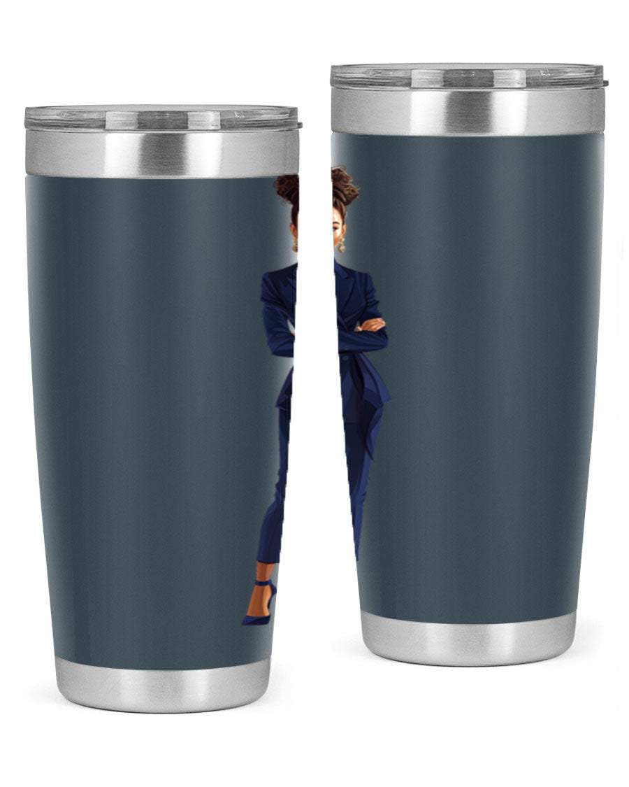 Fashion girl wearing an indigo cotton tank top, showcasing a stylish and comfortable look perfect for casual outings.