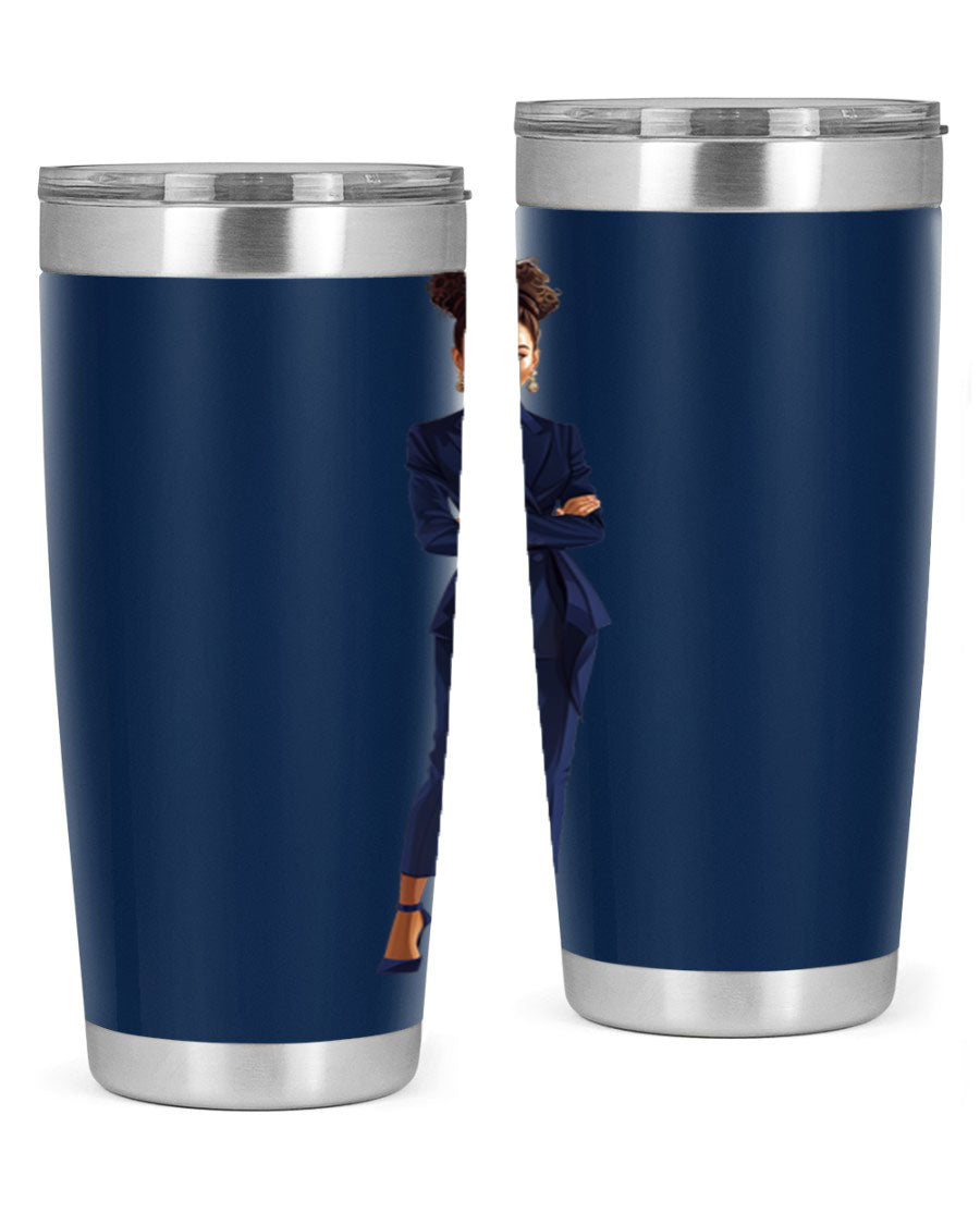 Fashion girl wearing an indigo cotton tank top, showcasing a stylish and comfortable look perfect for casual outings.