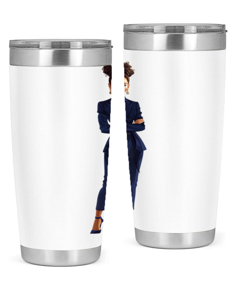 Fashion girl wearing an indigo cotton tank top, showcasing a stylish and comfortable look perfect for casual outings.