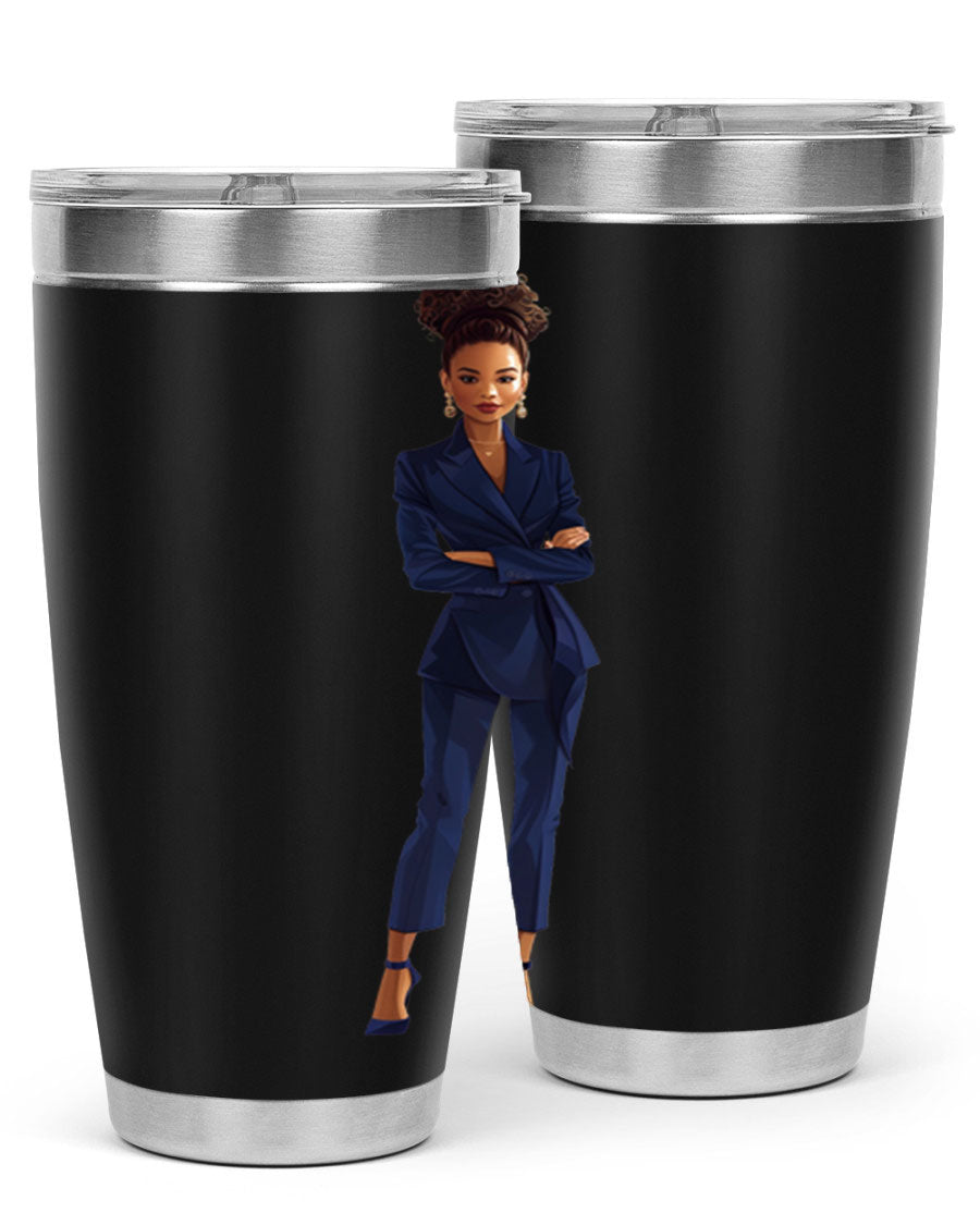 Fashion girl wearing an indigo cotton tank top, showcasing a stylish and comfortable look perfect for casual outings.