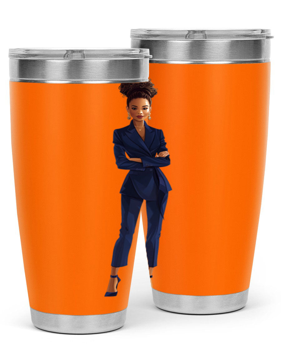 Fashion girl wearing an indigo cotton tank top, showcasing a stylish and comfortable look perfect for casual outings.