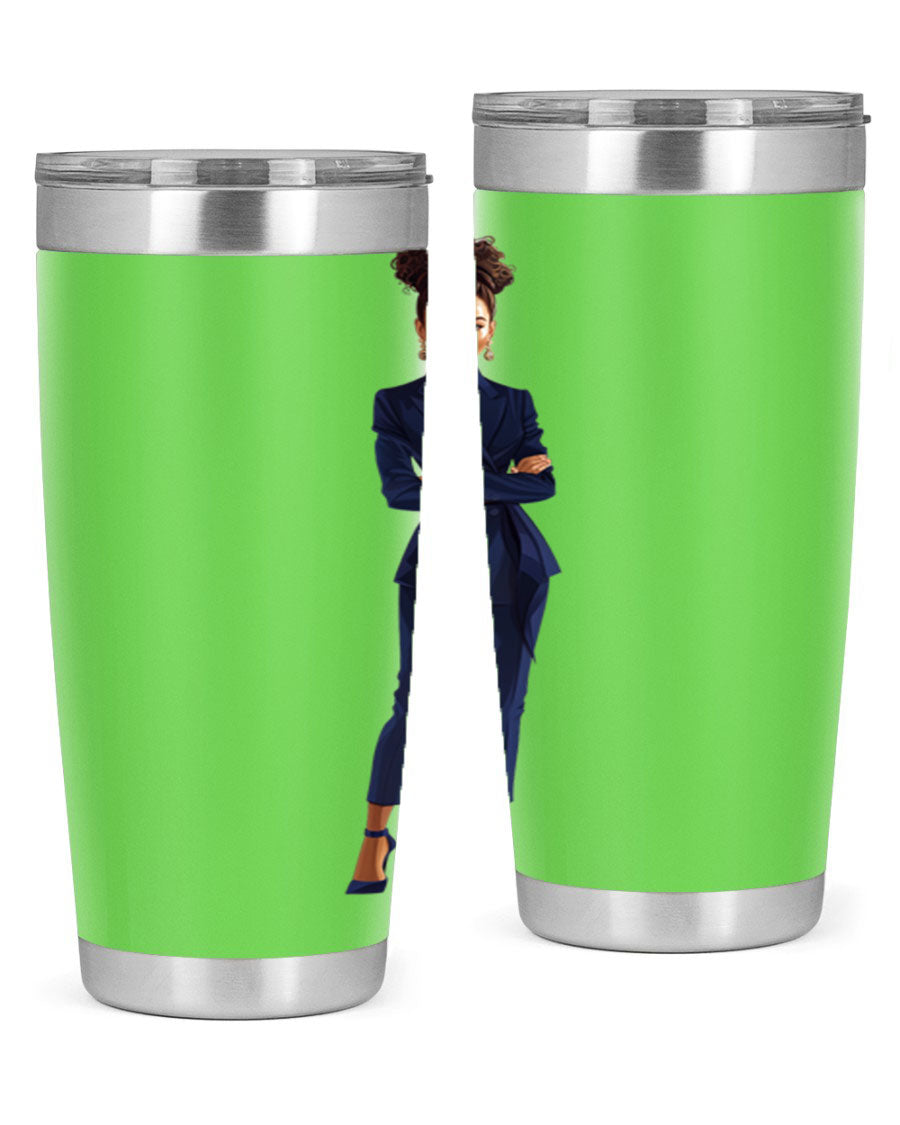 Fashion girl wearing an indigo cotton tank top, showcasing a stylish and comfortable look perfect for casual outings.