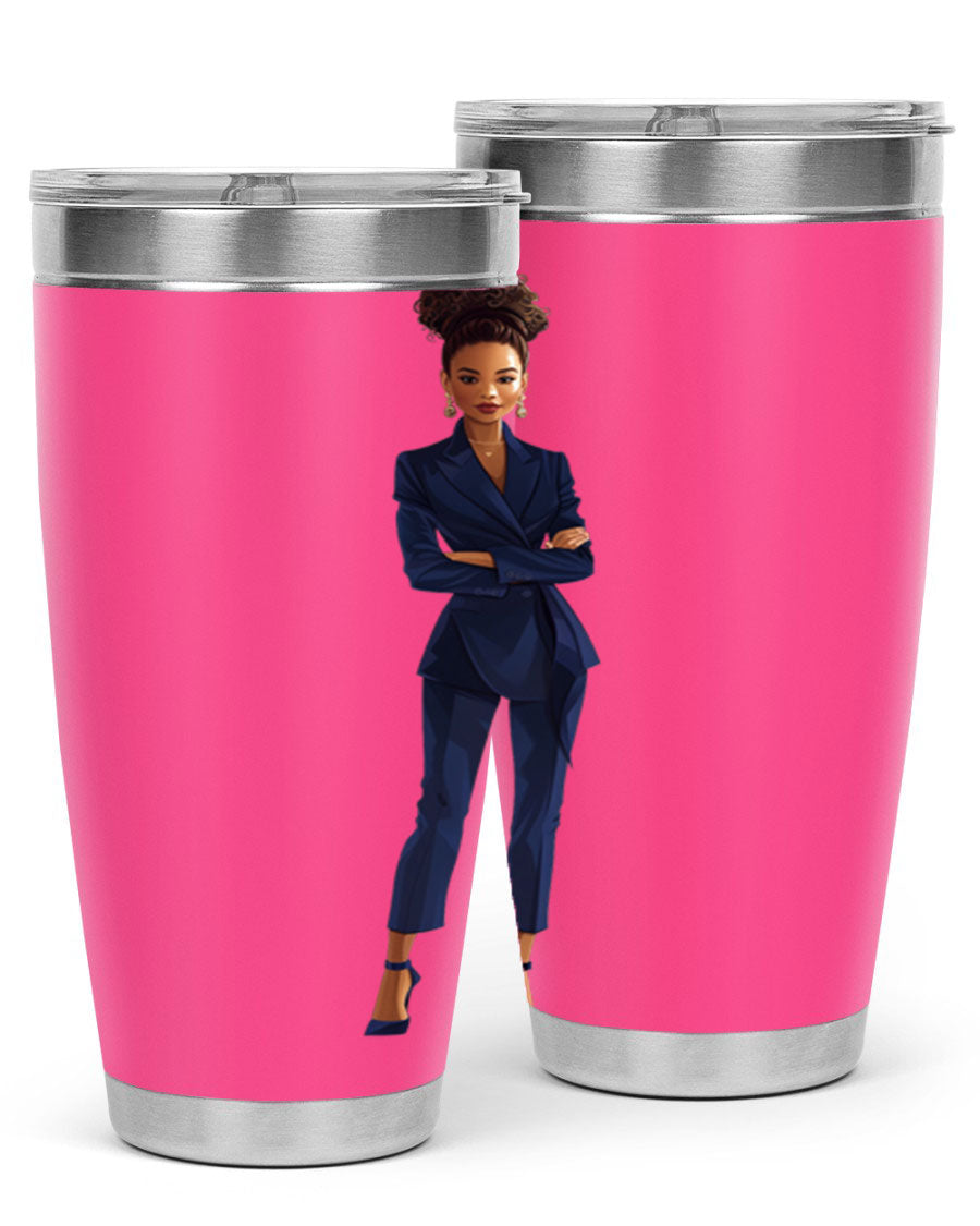 Fashion girl wearing an indigo cotton tank top, showcasing a stylish and comfortable look perfect for casual outings.