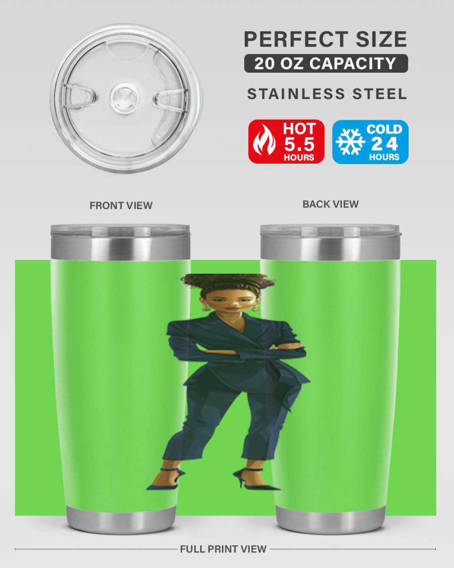 Fashion girl wearing an indigo cotton tank top, showcasing a stylish and comfortable look perfect for casual outings.