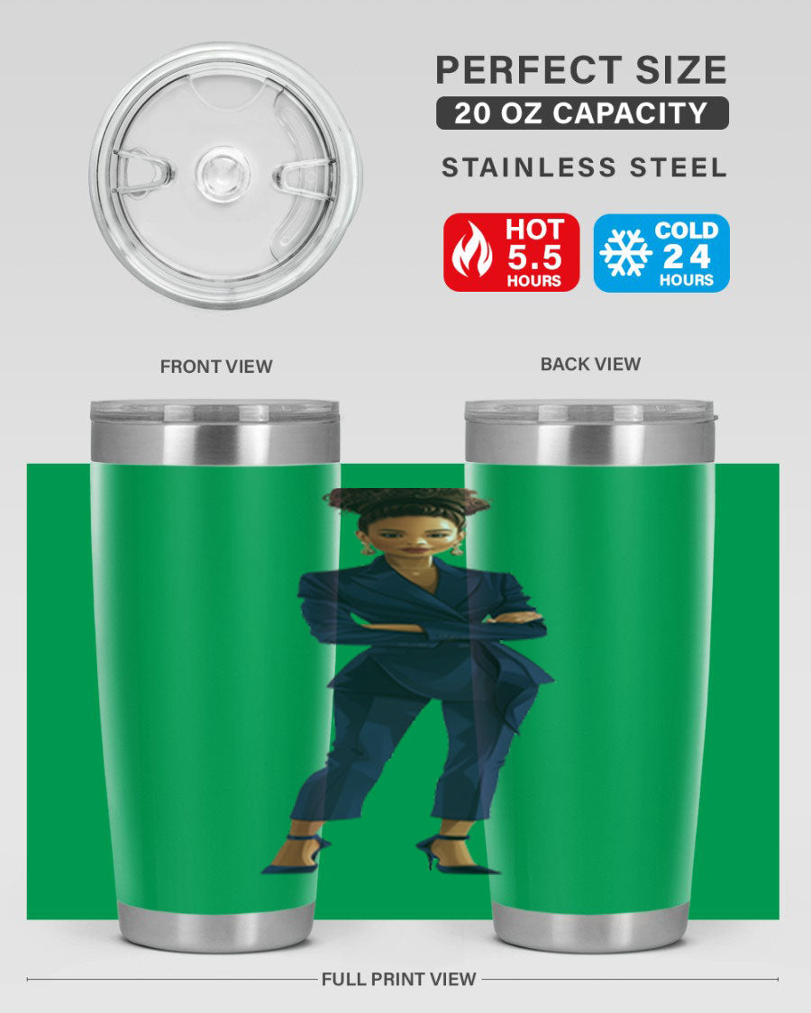 Fashion girl wearing an indigo cotton tank top, showcasing a stylish and comfortable look perfect for casual outings.