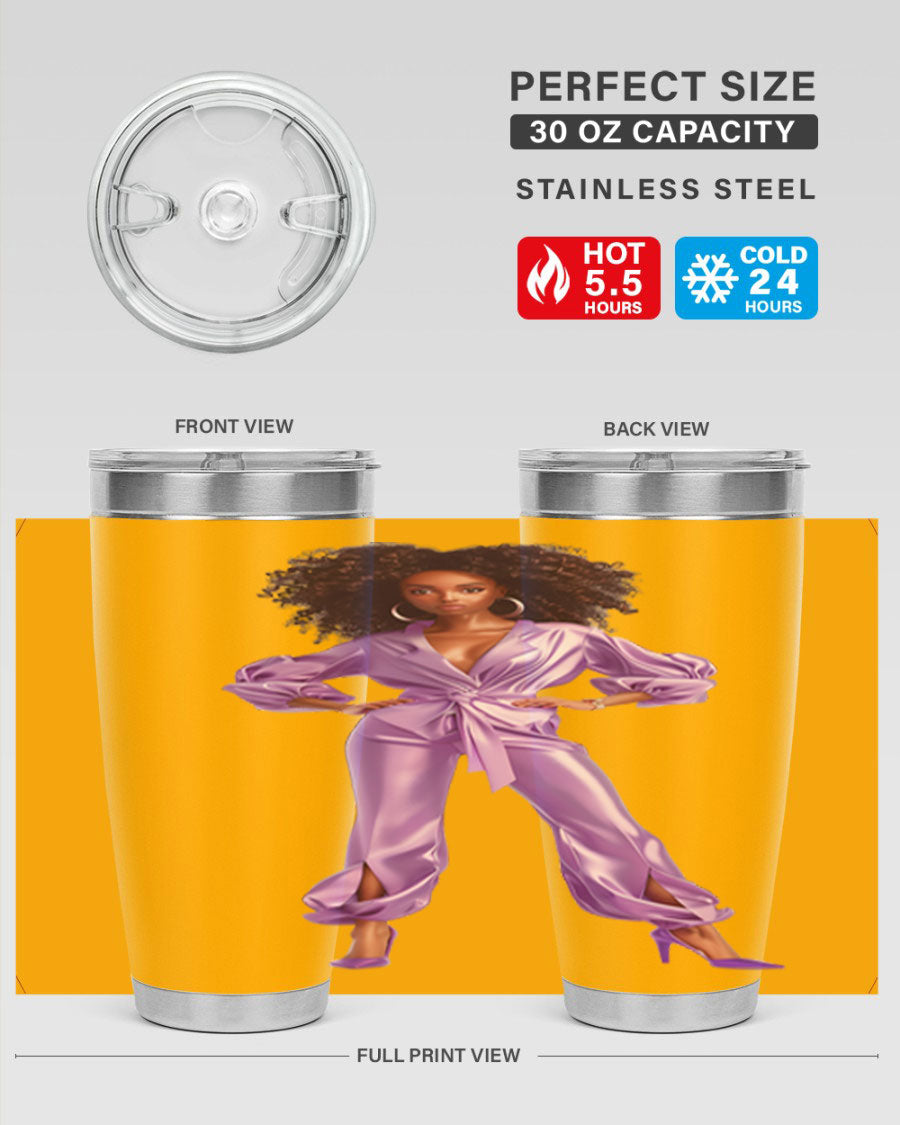 Fashion Girl in Lavender Cotton Tank top, showcasing a stylish lavender color and soft fabric, perfect for casual wear.