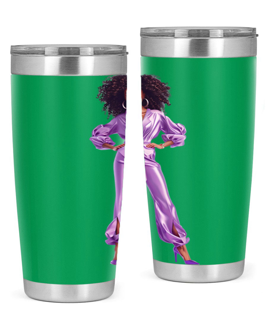 Fashion Girl in Lavender Cotton Tank top, showcasing a stylish lavender color and soft fabric, perfect for casual wear.