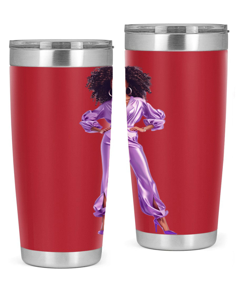 Fashion Girl in Lavender Cotton Tank top, showcasing a stylish lavender color and soft fabric, perfect for casual wear.