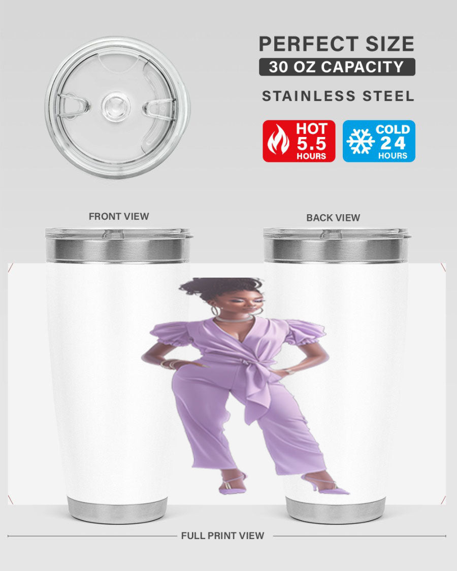 Fashion girl in lavender cotton tank top, showcasing a stylish and comfortable design perfect for casual wear.