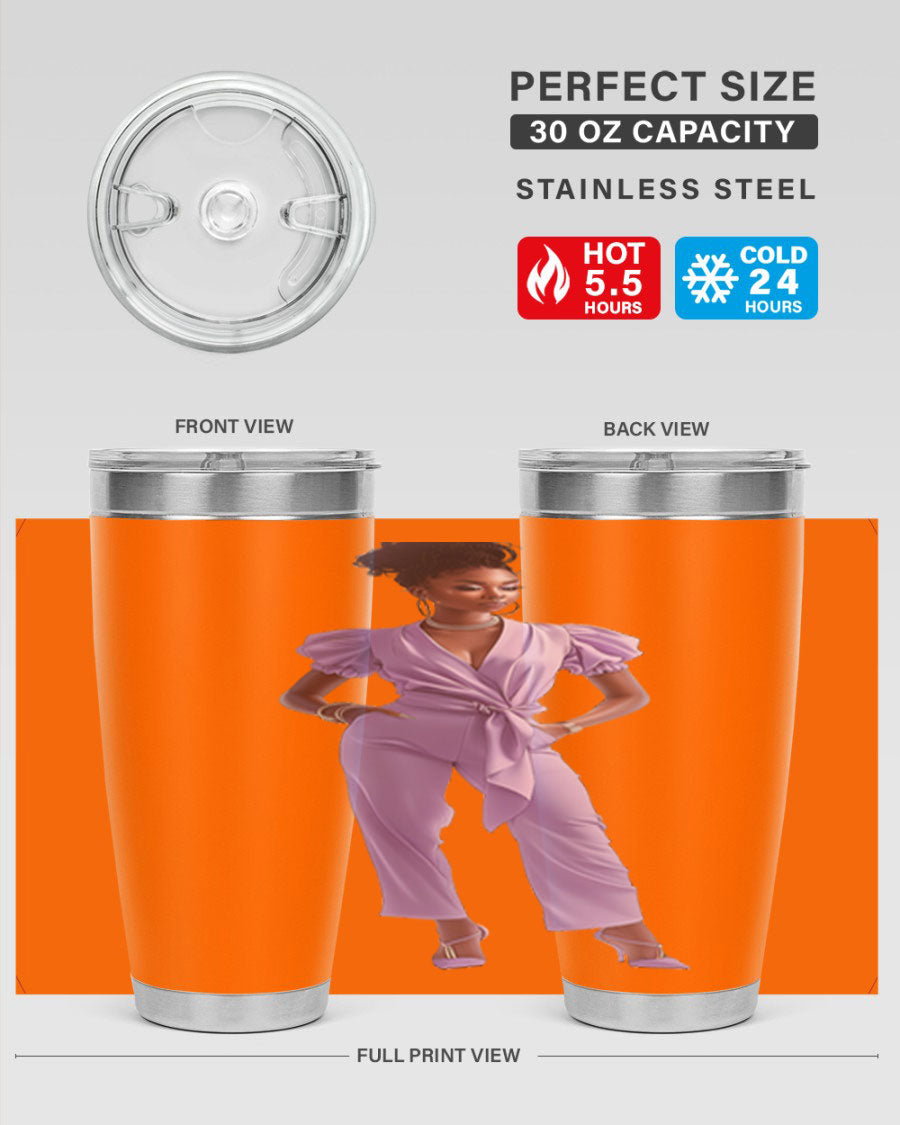 Fashion girl in lavender cotton tank top, showcasing a stylish and comfortable design perfect for casual wear.