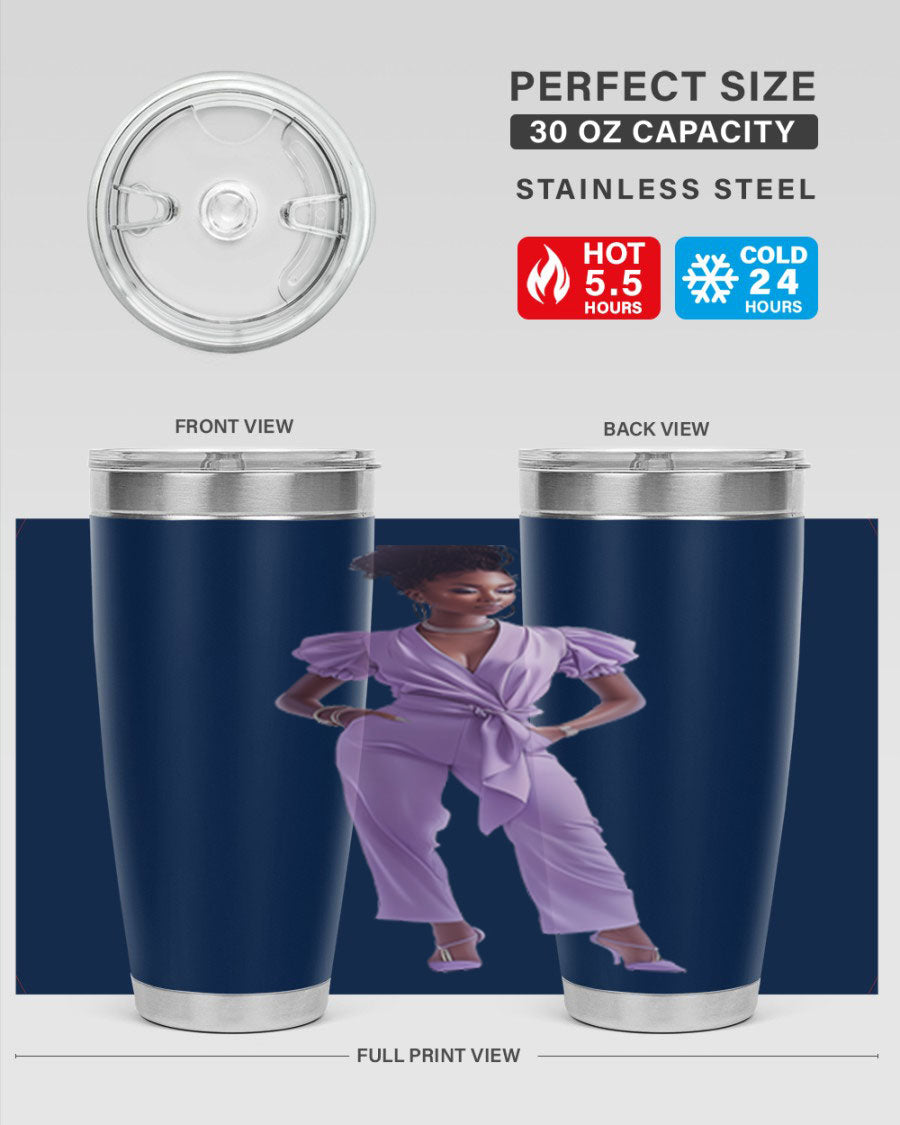 Fashion girl in lavender cotton tank top, showcasing a stylish and comfortable design perfect for casual wear.