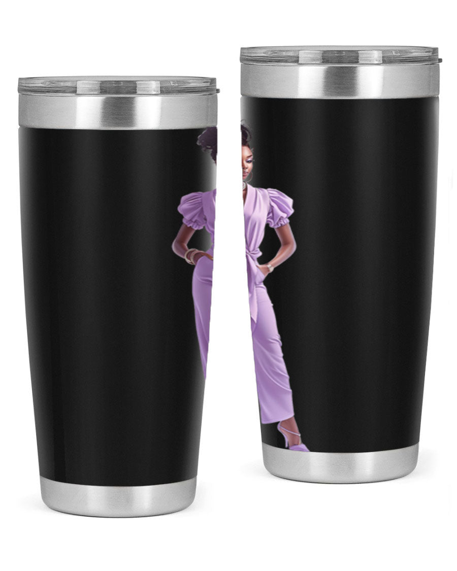 Fashion girl in lavender cotton tank top, showcasing a stylish and comfortable design perfect for casual wear.