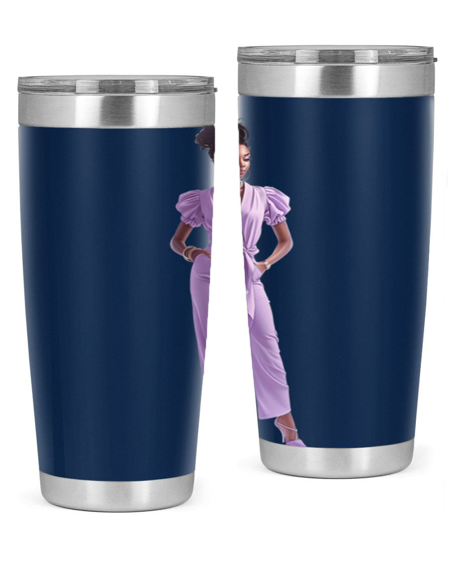 Fashion girl in lavender cotton tank top, showcasing a stylish and comfortable design perfect for casual wear.