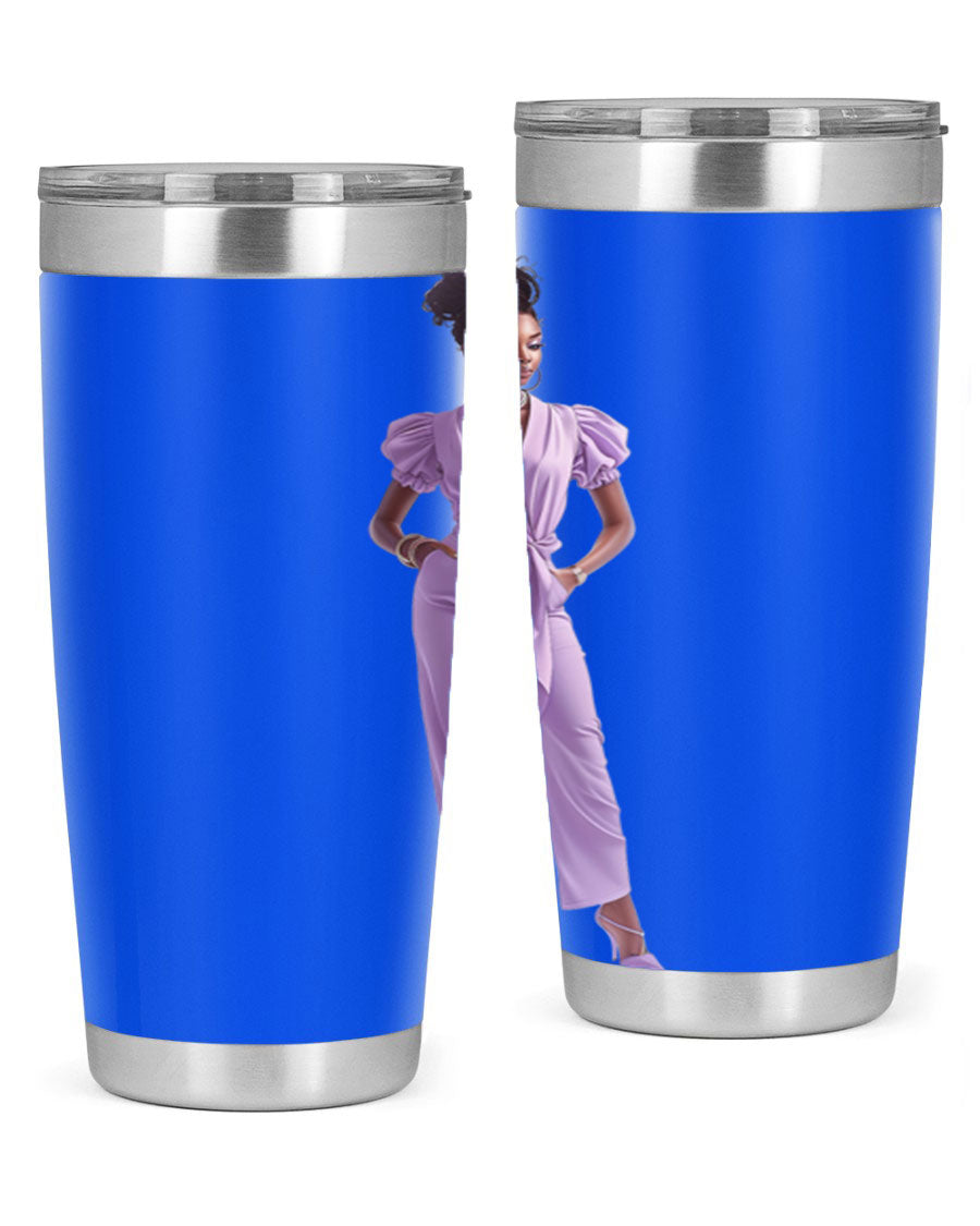 Fashion girl in lavender cotton tank top, showcasing a stylish and comfortable design perfect for casual wear.