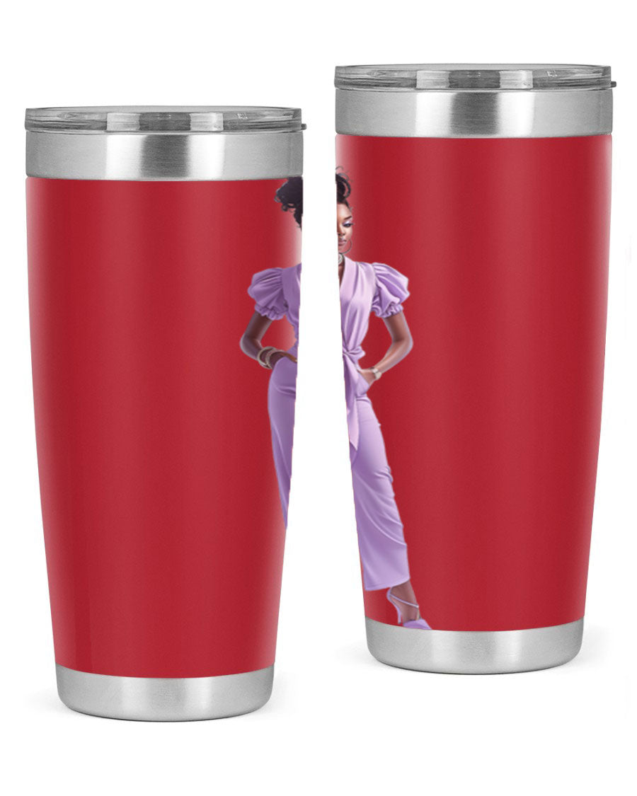 Fashion girl in lavender cotton tank top, showcasing a stylish and comfortable design perfect for casual wear.