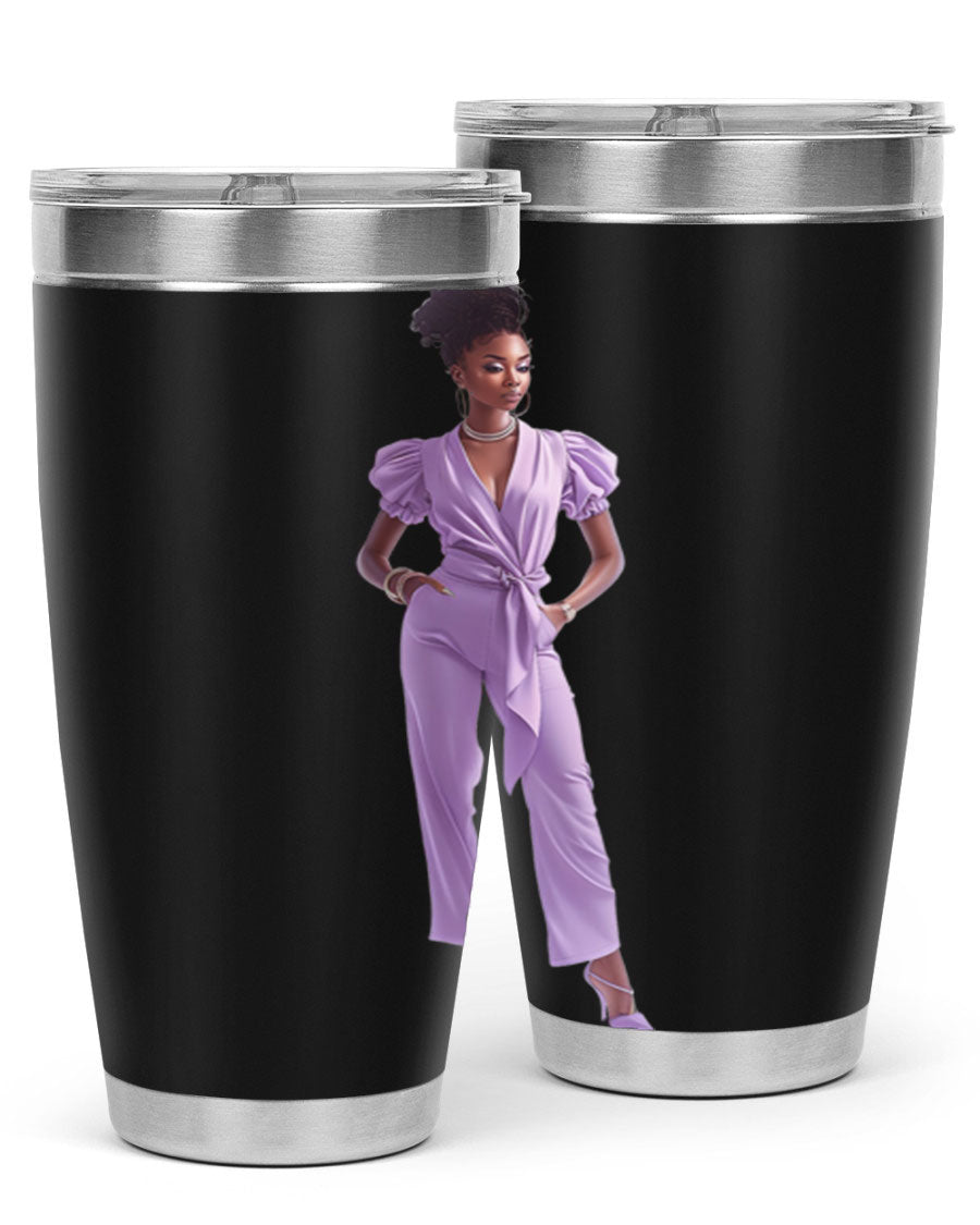 Fashion girl in lavender cotton tank top, showcasing a stylish and comfortable design perfect for casual wear.