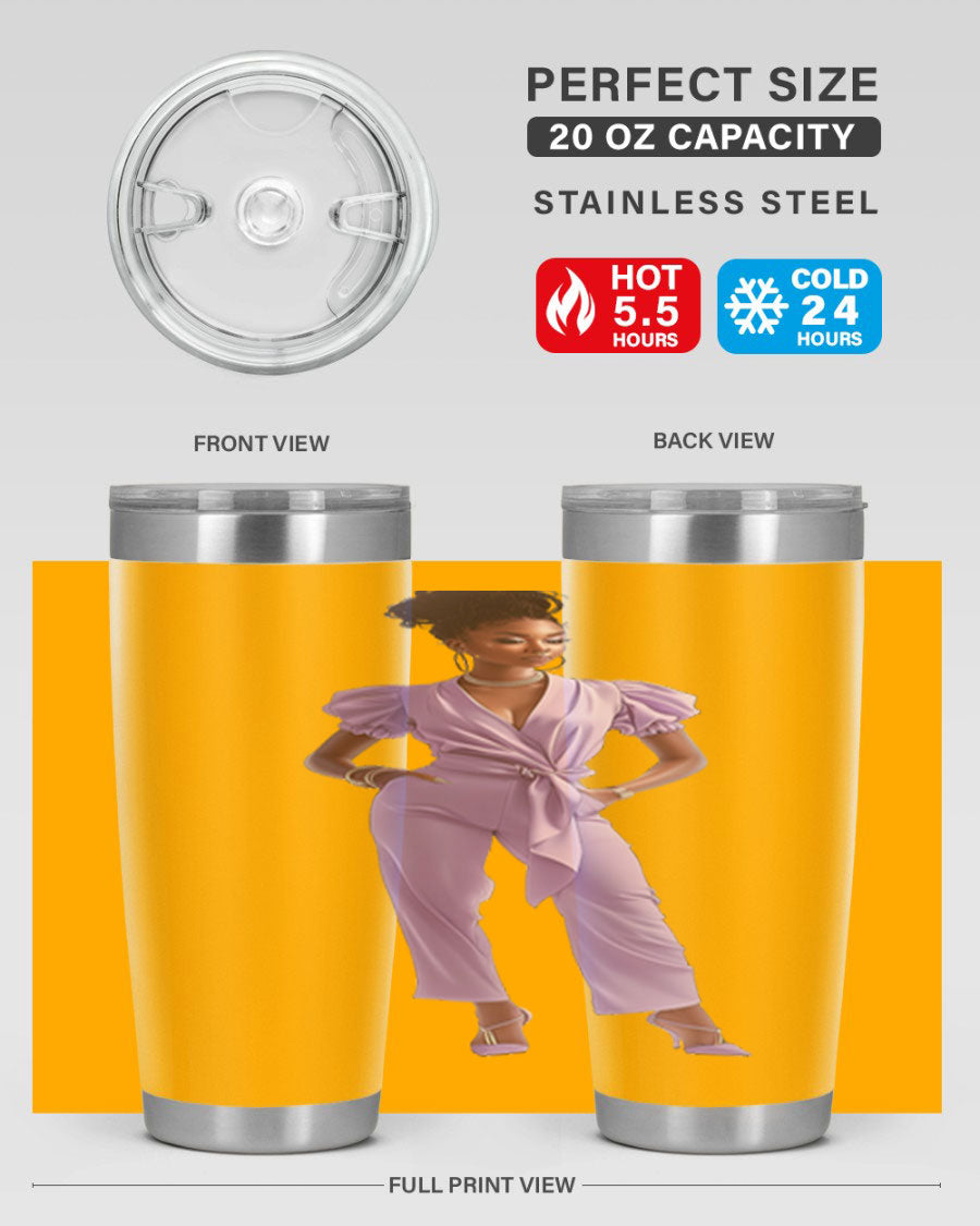 Fashion girl in lavender cotton tank top, showcasing a stylish and comfortable design perfect for casual wear.