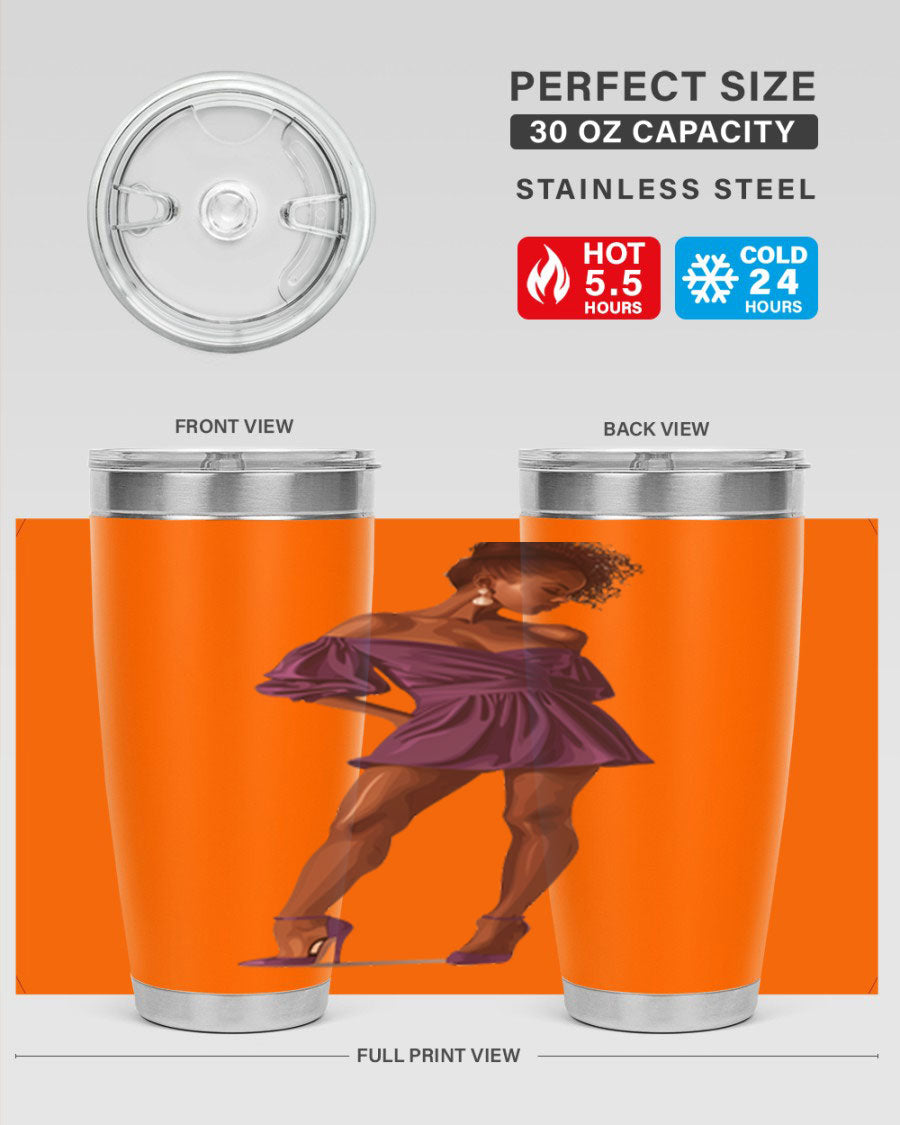 Fashion girl in lavender cotton tank top, showcasing a stylish design perfect for casual outings.