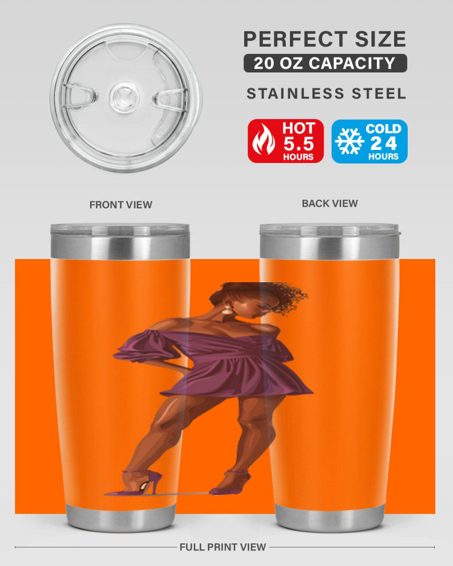 Fashion girl in lavender cotton tank top, showcasing a stylish design perfect for casual outings.