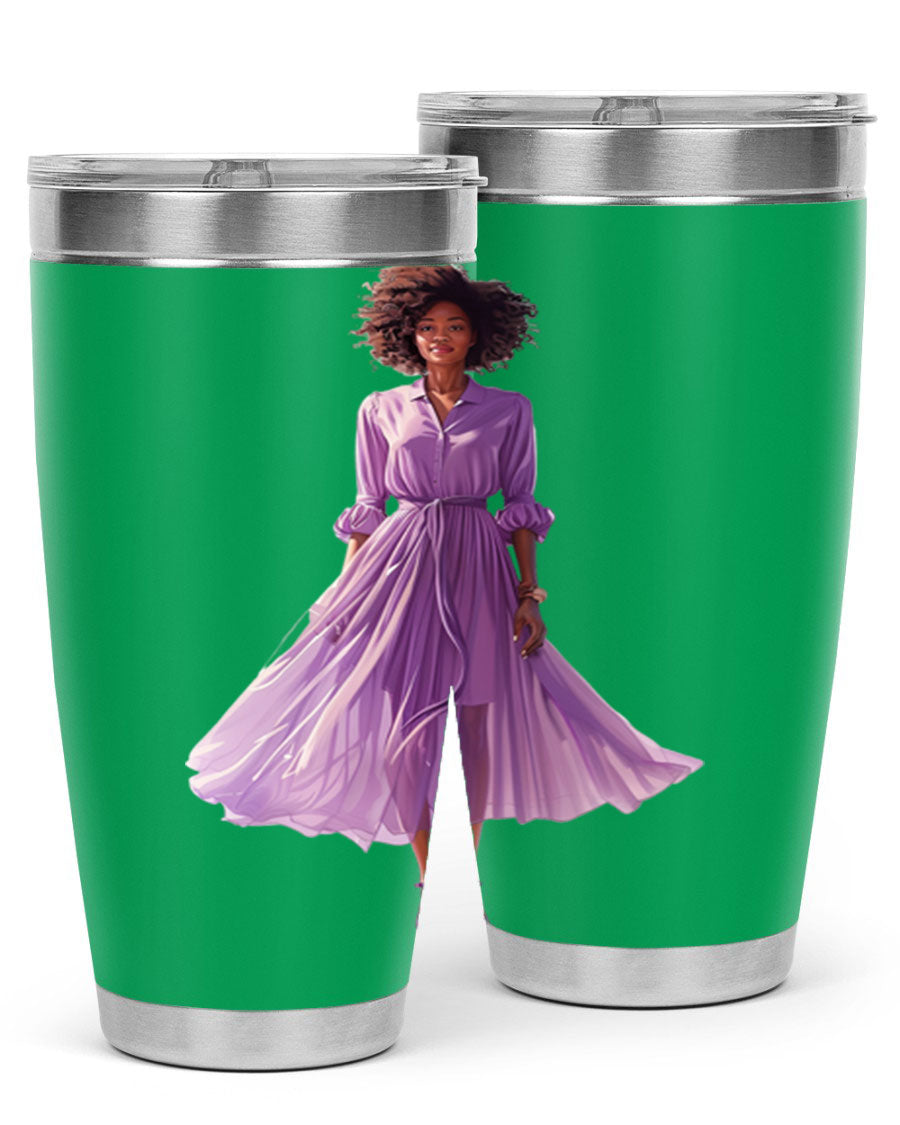 Fashion Girl in Lavender Cotton Tank, showcasing a stylish lavender color and soft fabric, perfect for casual wear.