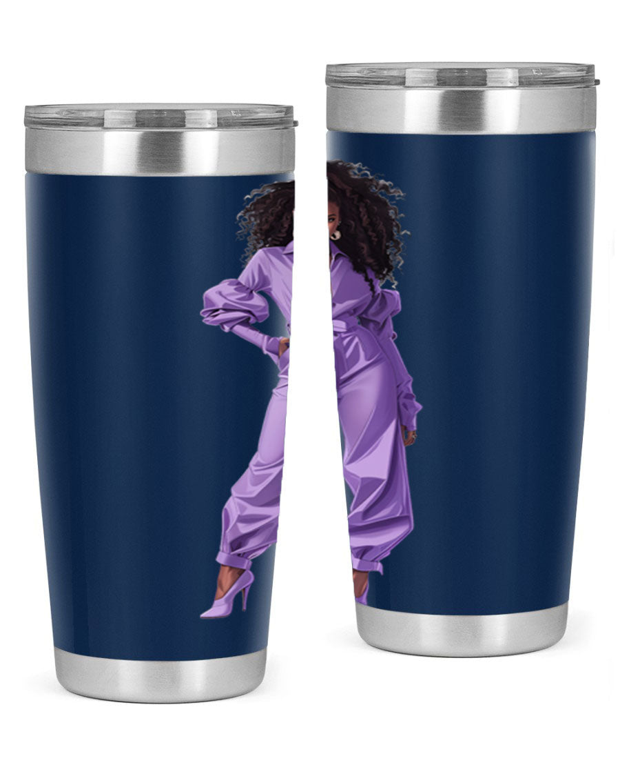 Fashion girl in lavender cotton tank top, showcasing a stylish and comfortable design perfect for summer wear.