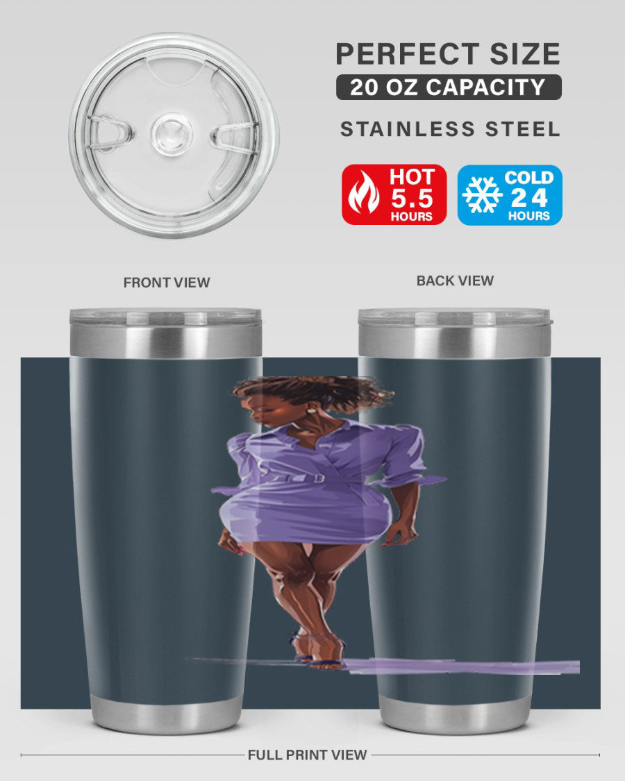 Fashion Girl in Lavender Cotton Tank, stylish and comfortable, perfect for casual wear.