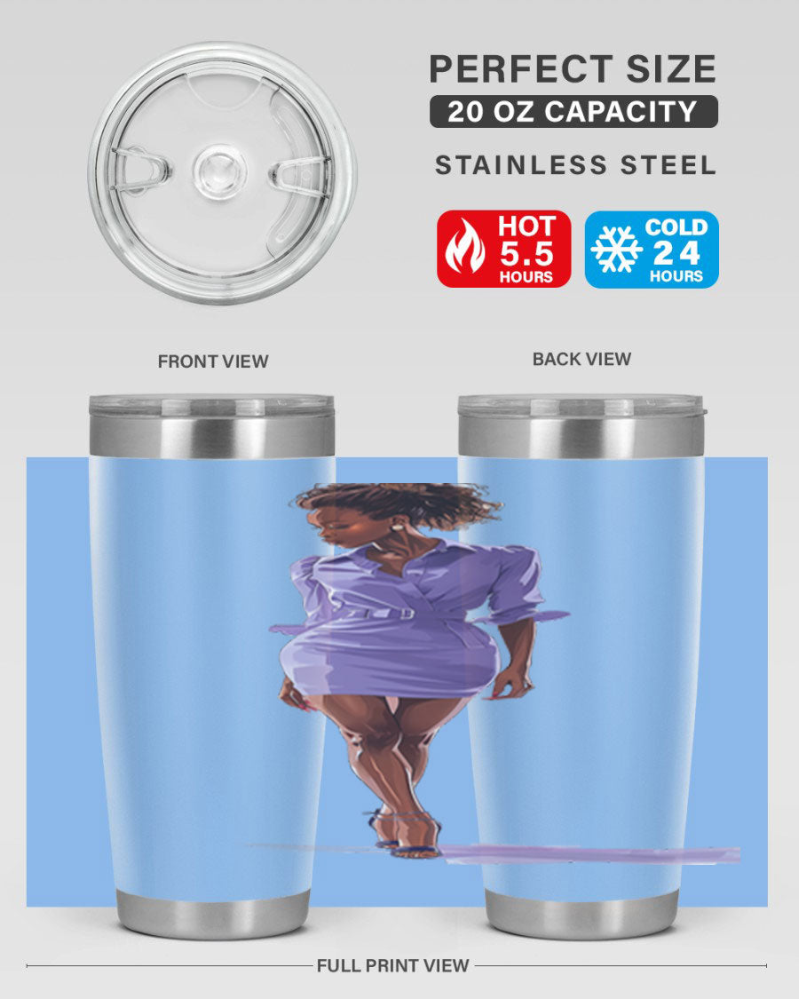 Fashion Girl in Lavender Cotton Tank, stylish and comfortable, perfect for casual wear.