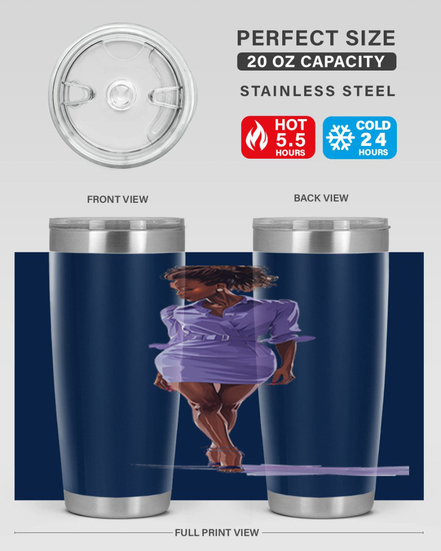 Fashion Girl in Lavender Cotton Tank, stylish and comfortable, perfect for casual wear.