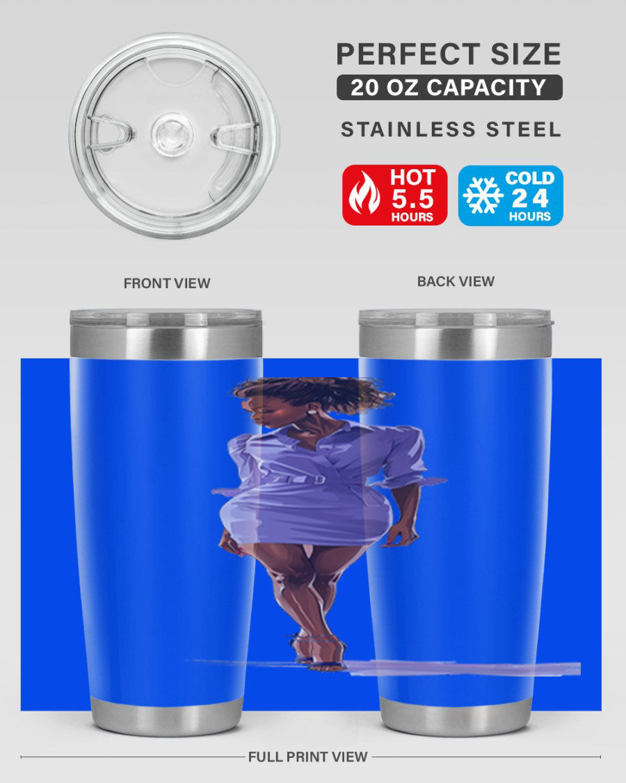 Fashion Girl in Lavender Cotton Tank, stylish and comfortable, perfect for casual wear.