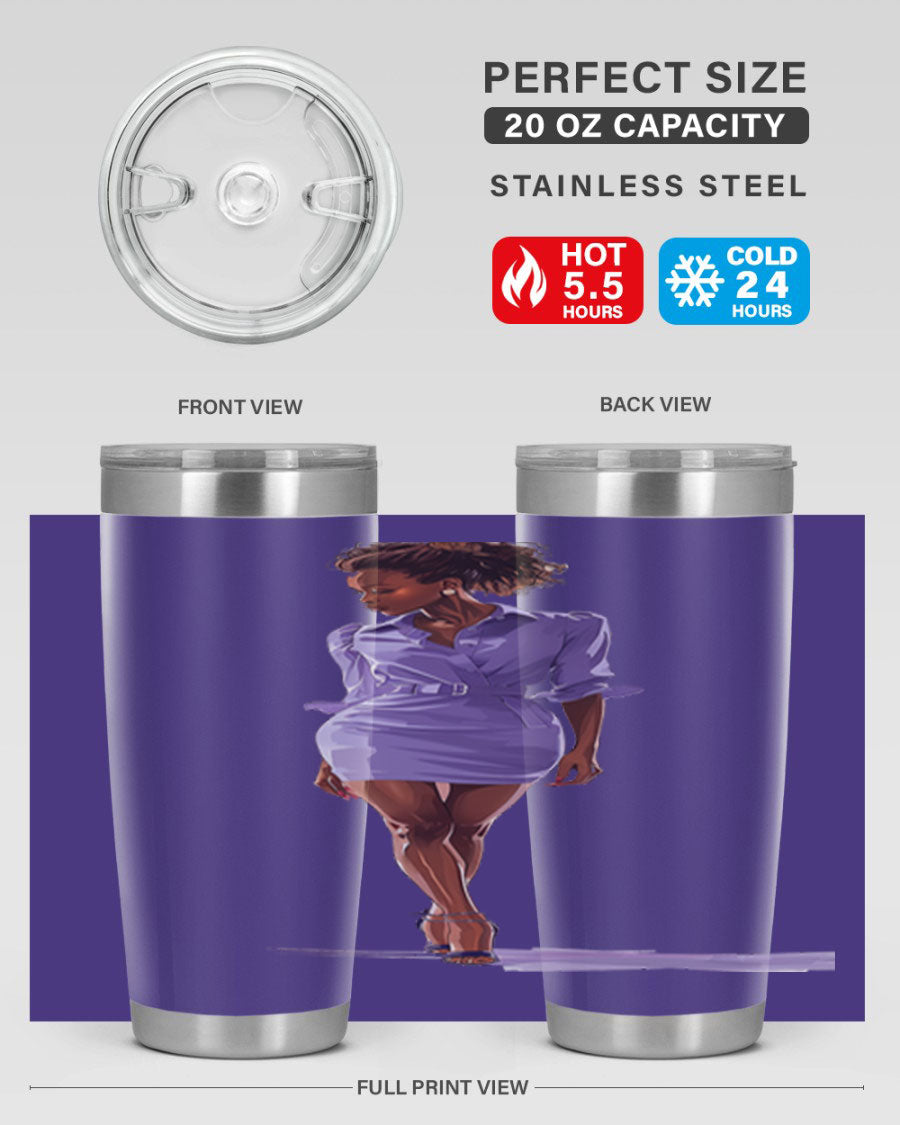 Fashion Girl in Lavender Cotton Tank, stylish and comfortable, perfect for casual wear.