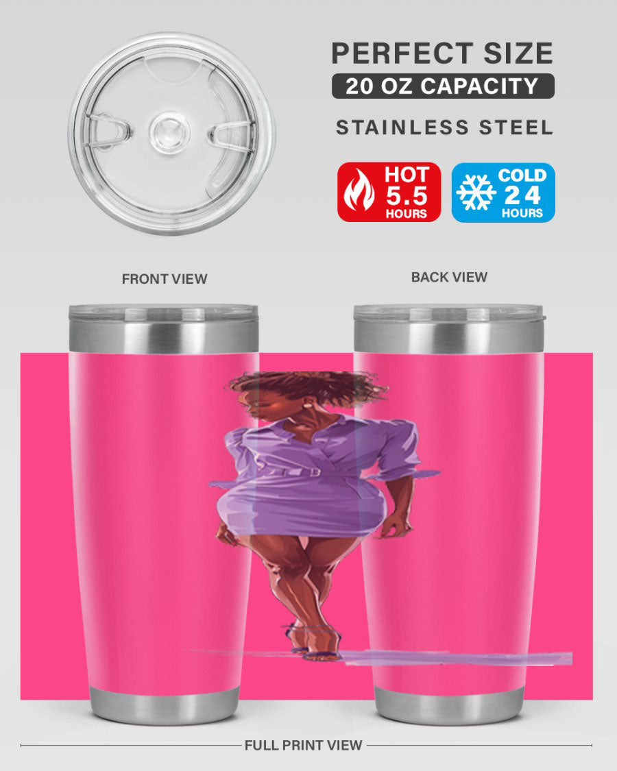 Fashion Girl in Lavender Cotton Tank, stylish and comfortable, perfect for casual wear.