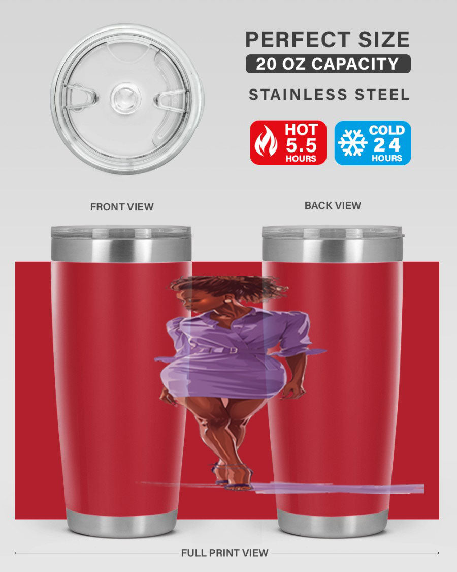 Fashion Girl in Lavender Cotton Tank, stylish and comfortable, perfect for casual wear.