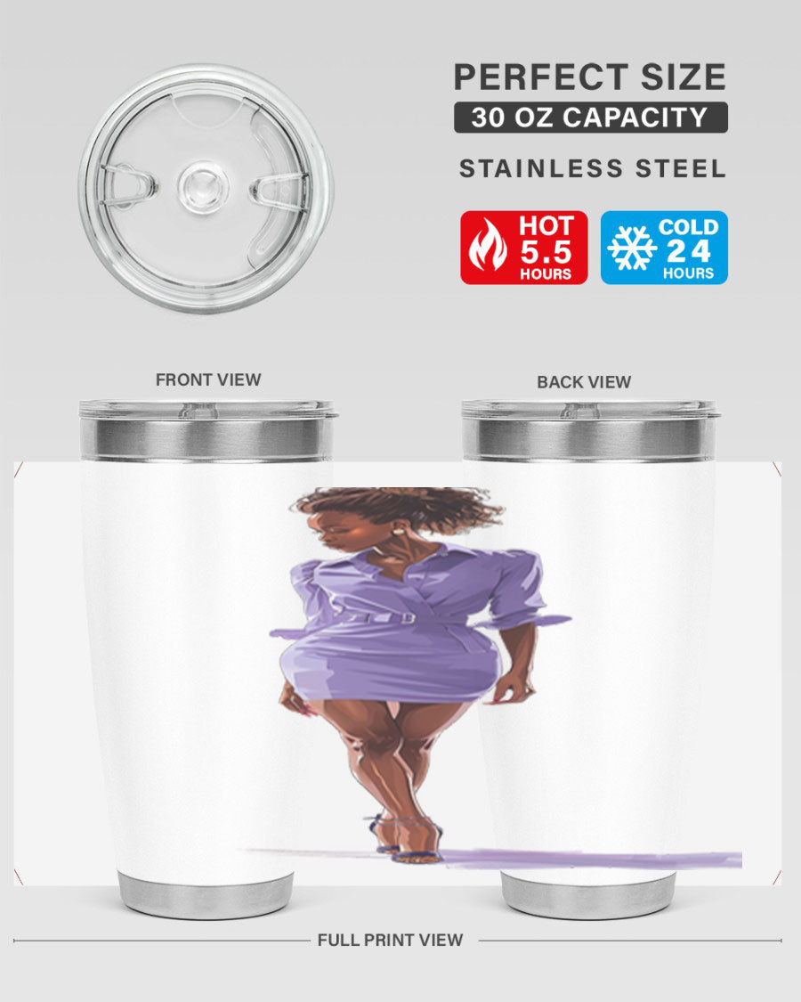 Fashion Girl in Lavender Cotton Tank, stylish and comfortable, perfect for casual wear.