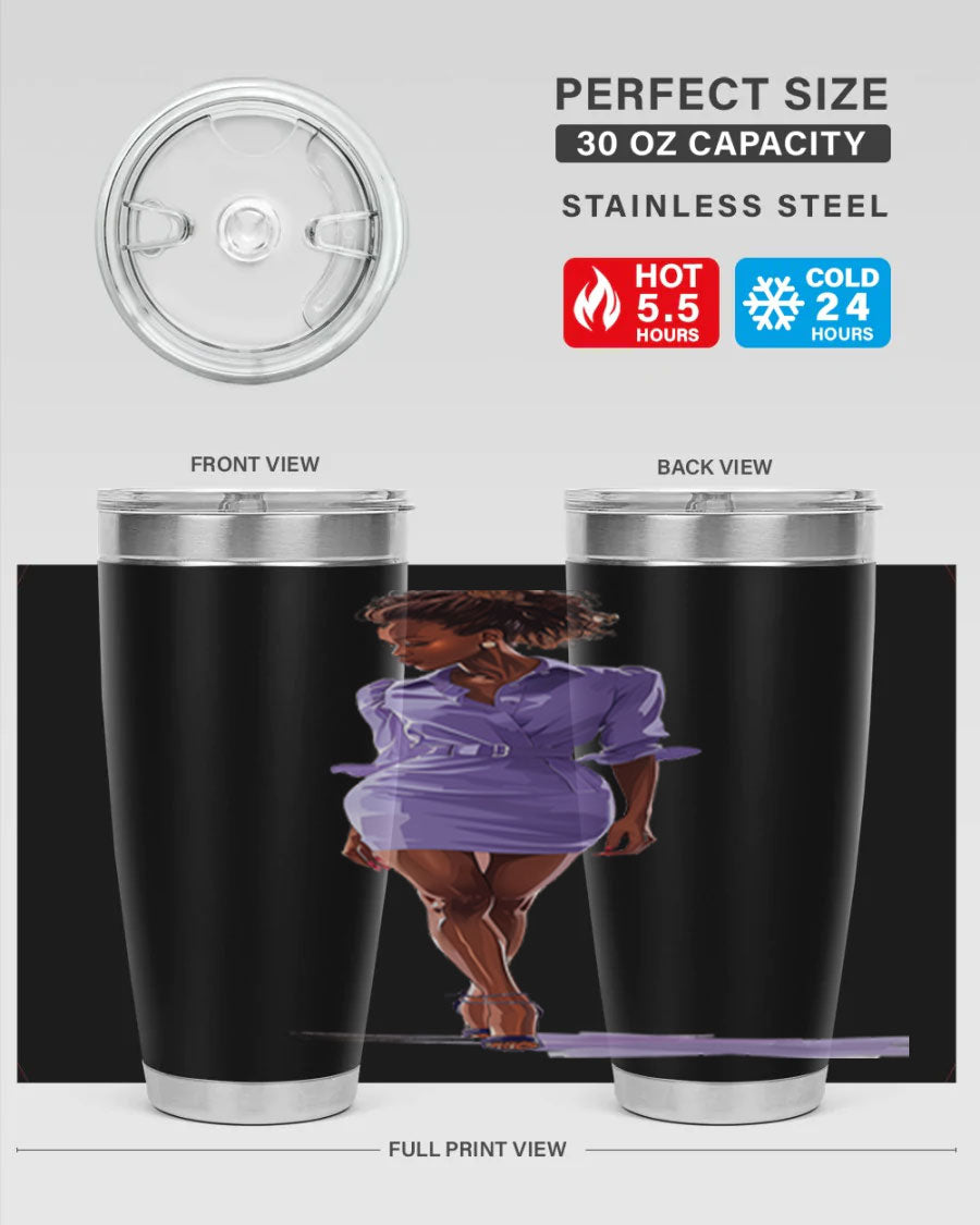 Fashion Girl in Lavender Cotton Tank, stylish and comfortable, perfect for casual wear.