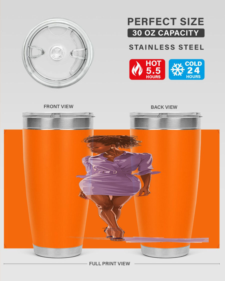 Fashion Girl in Lavender Cotton Tank, stylish and comfortable, perfect for casual wear.