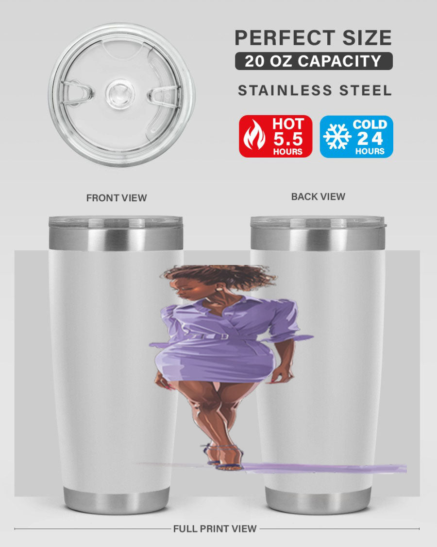 Fashion Girl in Lavender Cotton Tank, stylish and comfortable, perfect for casual wear.