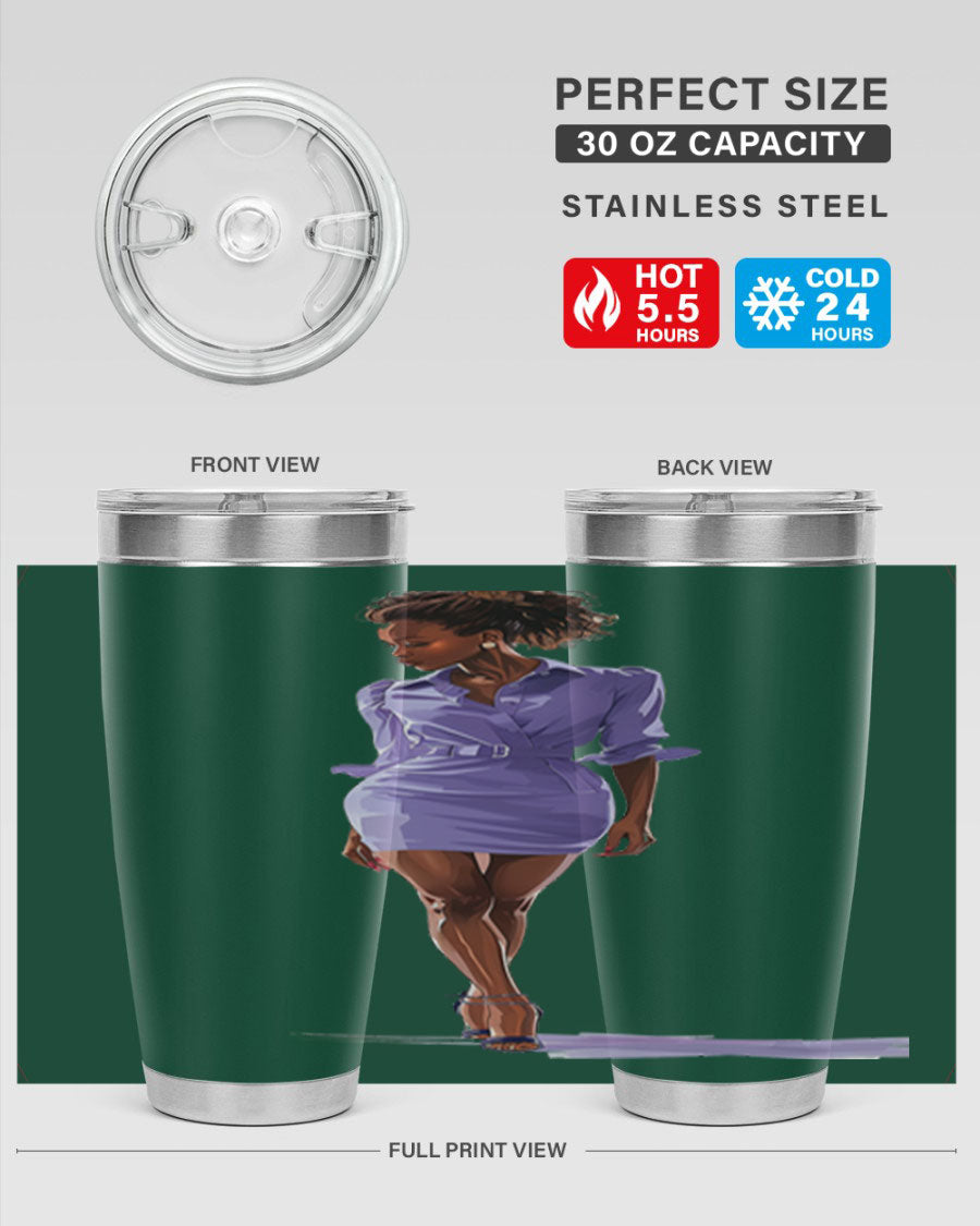 Fashion Girl in Lavender Cotton Tank, stylish and comfortable, perfect for casual wear.