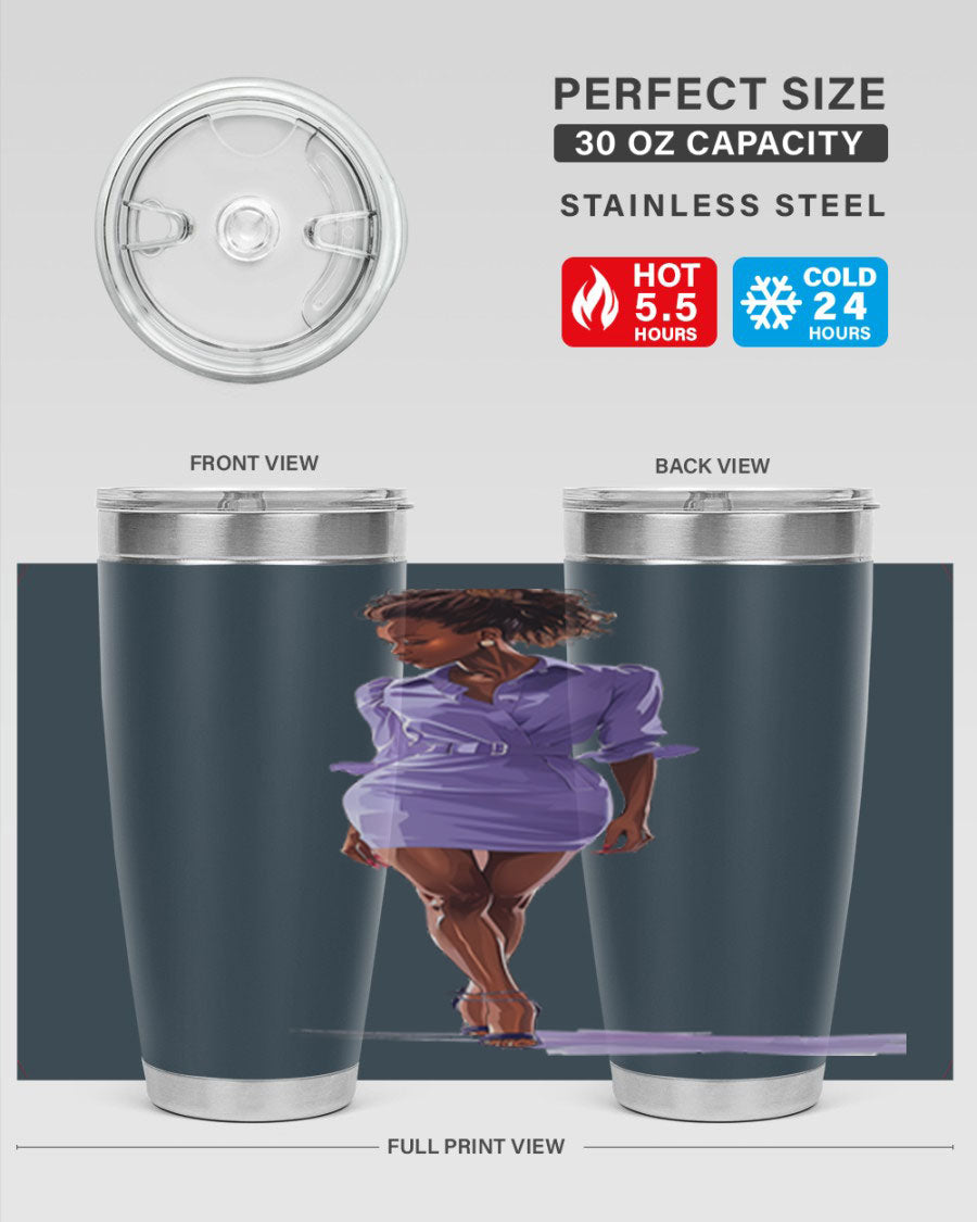 Fashion Girl in Lavender Cotton Tank, stylish and comfortable, perfect for casual wear.