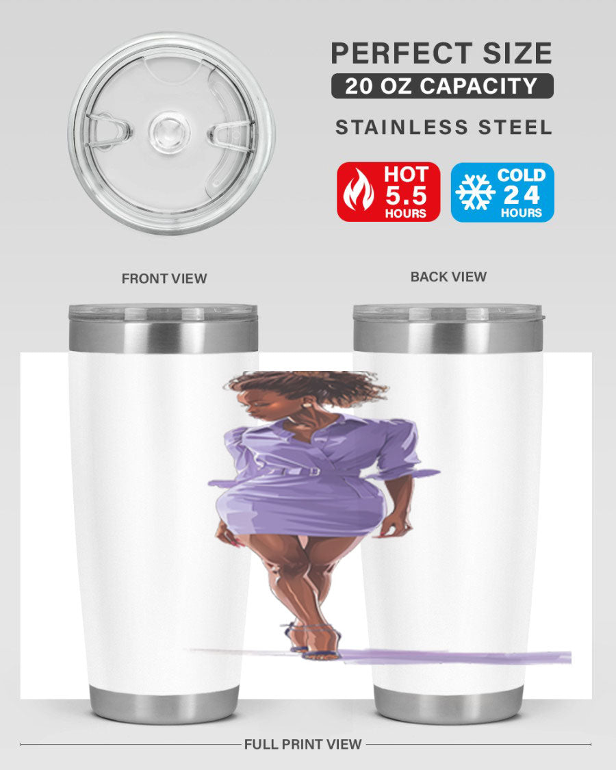 Fashion Girl in Lavender Cotton Tank, stylish and comfortable, perfect for casual wear.